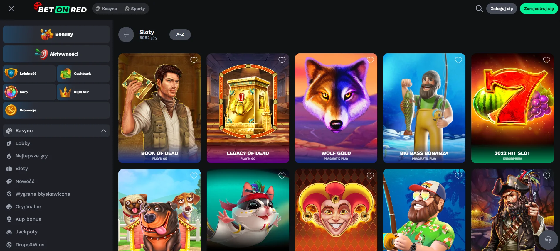 BetOnRed Kasyno Online