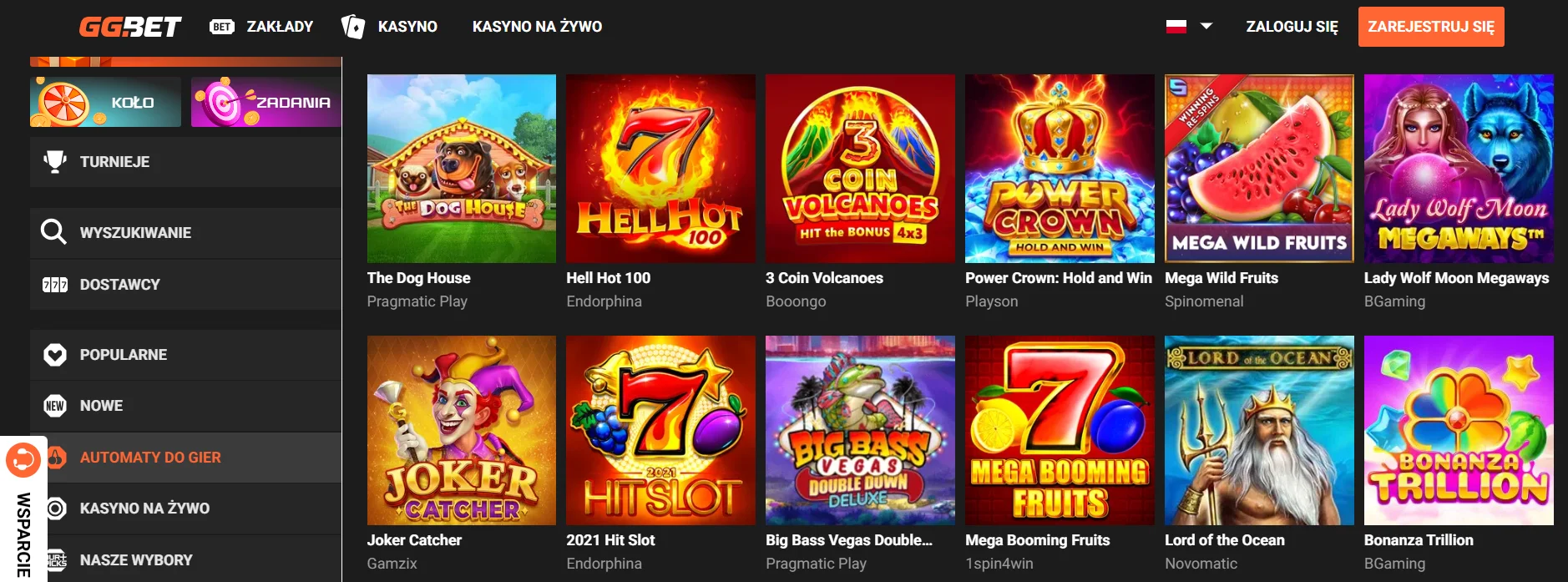 GG.Bet Kasyno Online